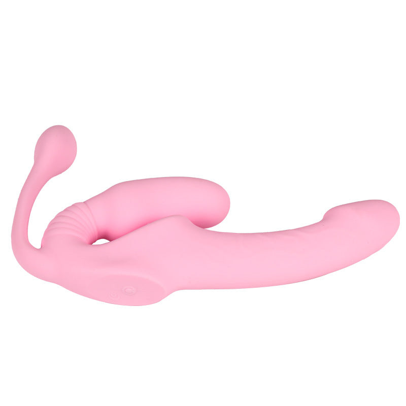 Three-shock Double-headed Dragon Lala Dildo