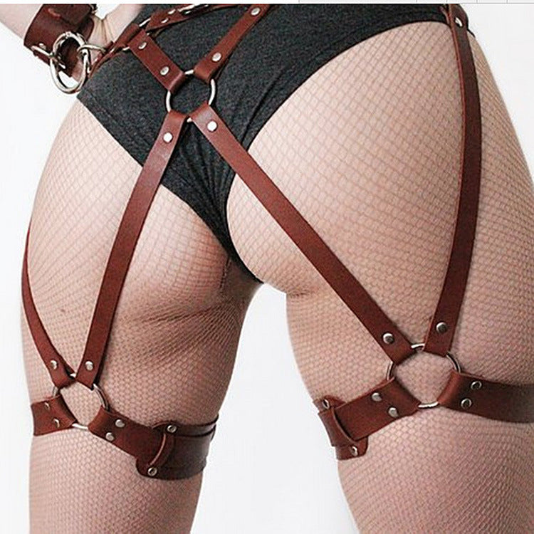 Leather Bracelet Belt Belt One Nightclub Temptation Binding Strap