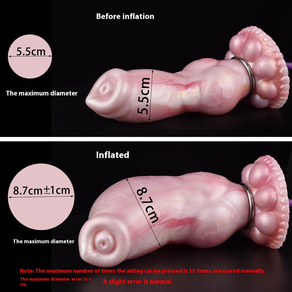 New Inflatable Expansion Butt Plug Women's Masturbation Device