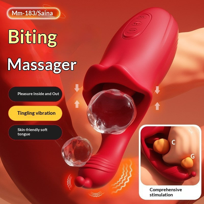 Vibrating Stick And Female Sex Toy