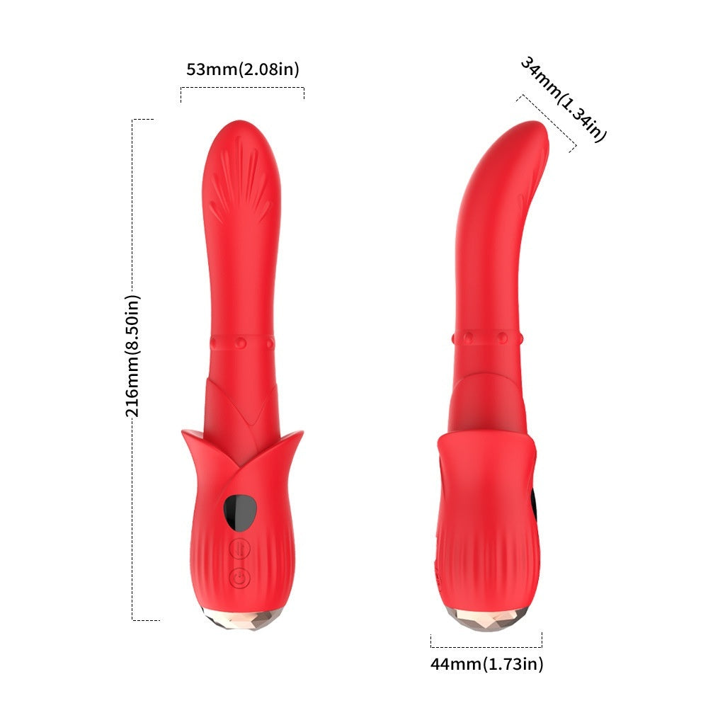 Vibrating Stick And Female Sex Toy