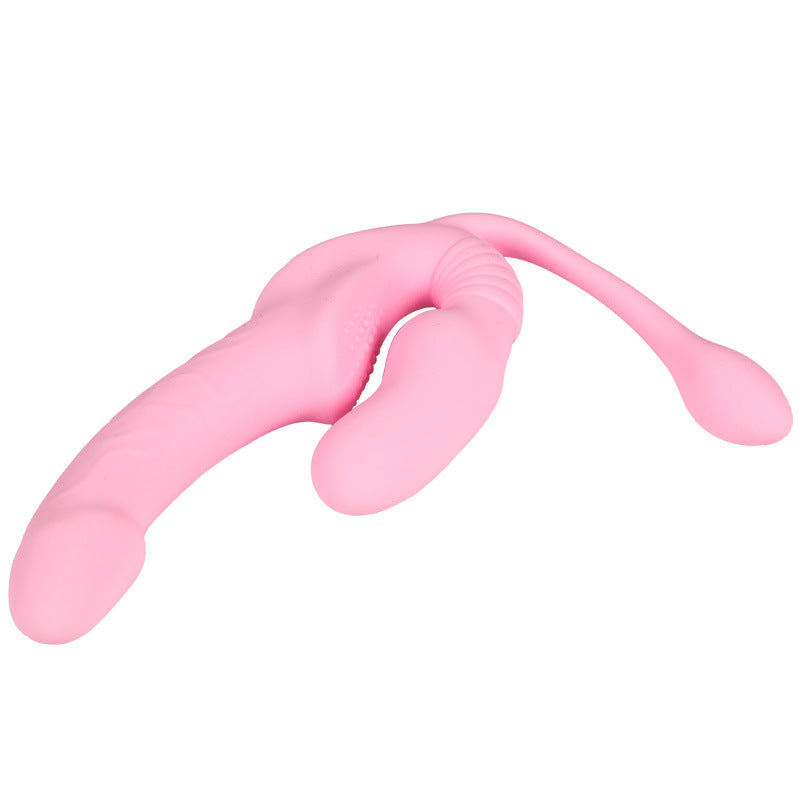 Three-shock Double-headed Dragon Lala Dildo