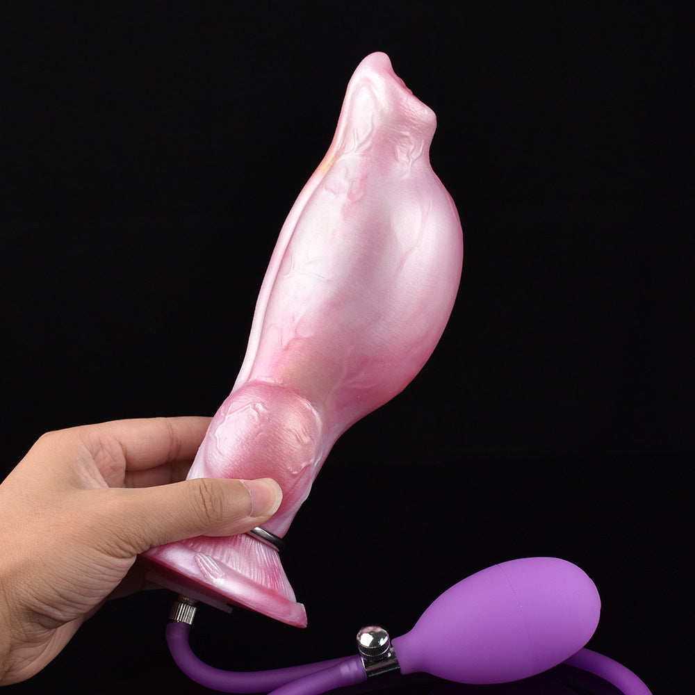 New Inflatable Expansion Butt Plug Women's Masturbation Device
