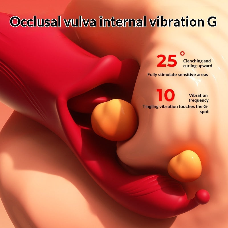 Vibrating Stick And Female Sex Toy